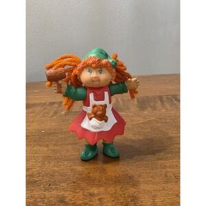 VINTAGE "CABBAGE PATCH KIDS" MINI DOLL FIGURE TOYS ~ 3 1/2" HIGH, PLASTIC ~ CPK